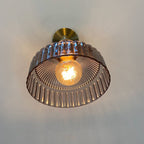 Nordic Brass Glass Dome Wall Sconce - Elegant Wall Light for Cozy Spaces 8