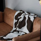 Nordic Cotton Throw Blanket - Cozy, Modern Abstract Design for Home 8