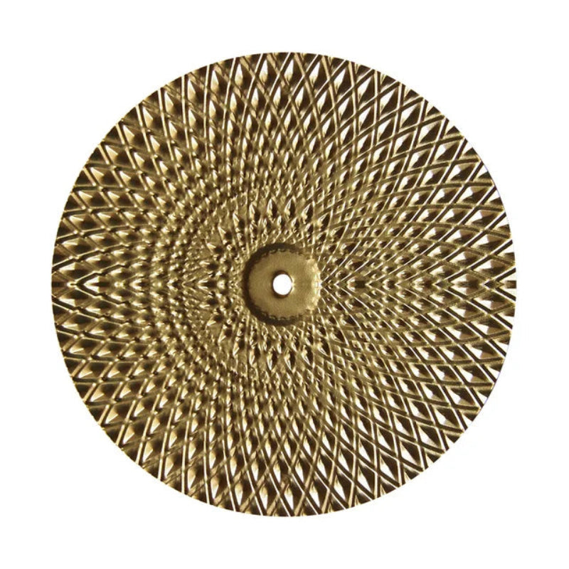 Nordic Gold Metal Wall Art - Elegant Round Wall Decor for Stylish Interiors 0