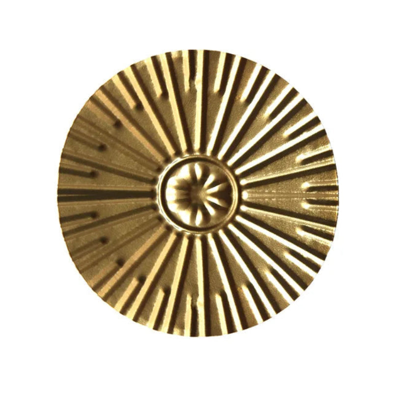 Nordic Gold Metal Wall Art - Elegant Round Wall Decor for Stylish Interiors 10