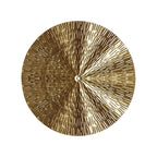 Nordic Gold Metal Wall Art - Elegant Round Wall Decor for Stylish Interiors 9