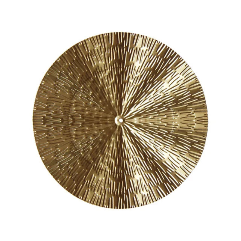 Nordic Gold Metal Wall Art - Elegant Round Wall Decor for Stylish Interiors 9