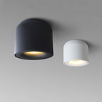 Nordic LED Spotlight and Can Lights with Adjustable Brightness – Dimmable Black and White Track Lighting for Home 0
