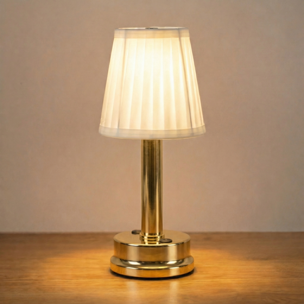 Nordic LED Table Lamp - Rechargeable, Touch Control & Cordless Design 1