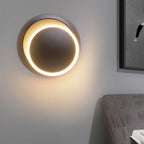 Nordic Minimalist Wall Sconce Light - 360° Rotatable LED Illumination 0
