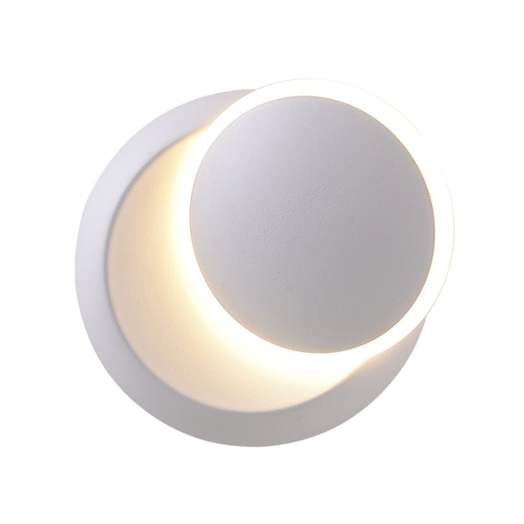 Nordic Minimalist Wall Sconce Light - 360° Rotatable LED Illumination 4
