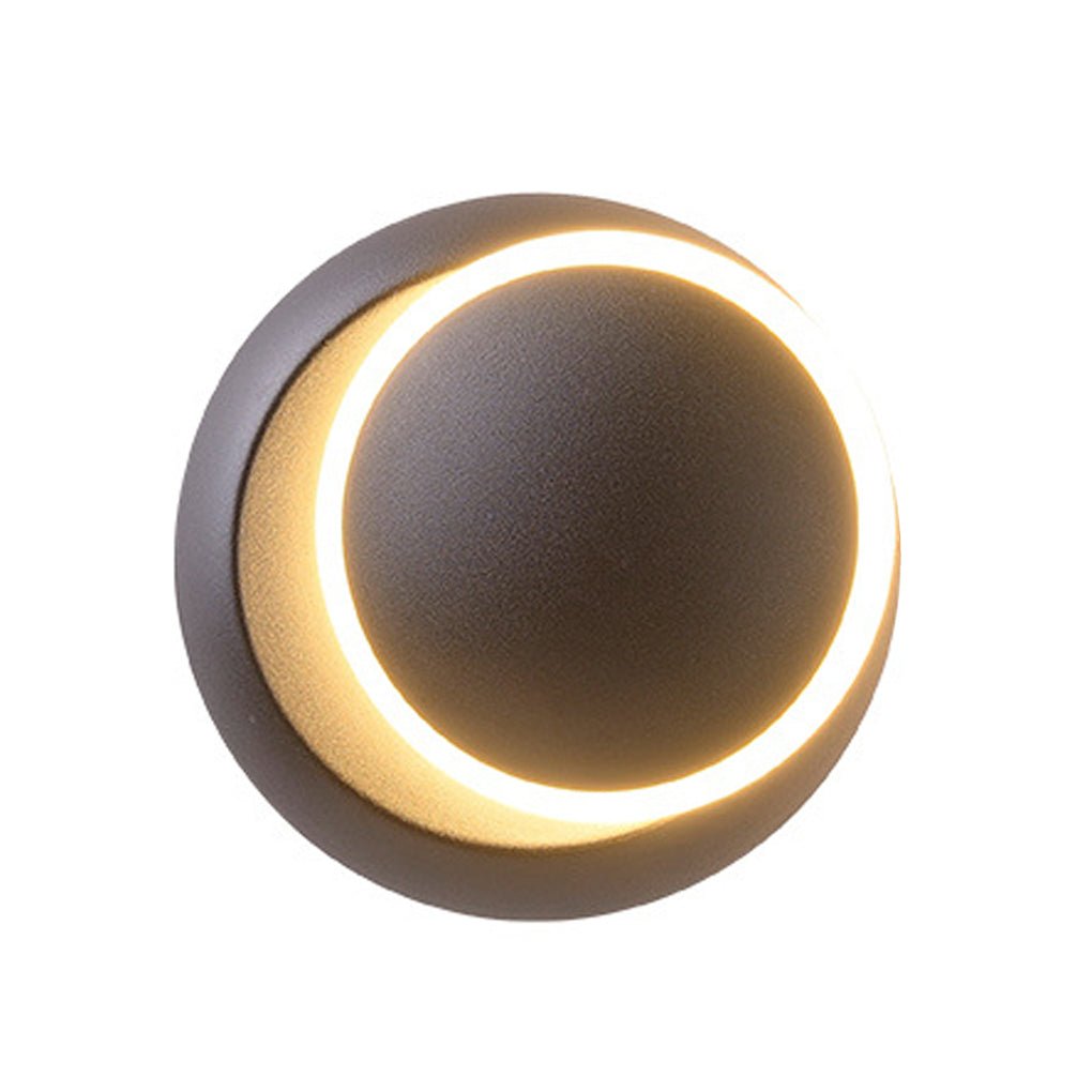 Nordic Minimalist Wall Sconce Light - 360° Rotatable LED Illumination 5