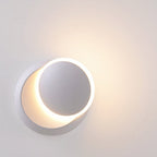 Nordic Minimalist Wall Sconce Light - 360° Rotatable LED Illumination 6