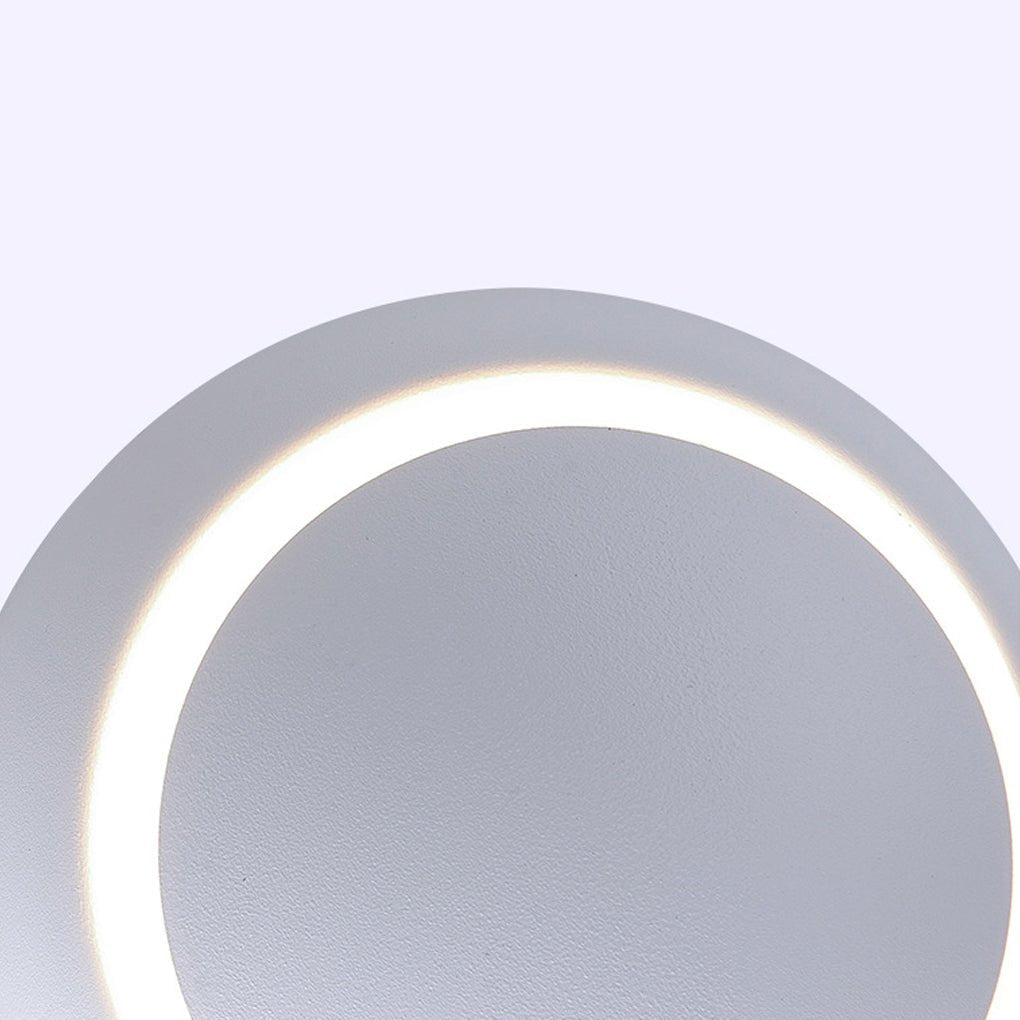 Nordic Minimalist Wall Sconce Light - 360° Rotatable LED Illumination 7