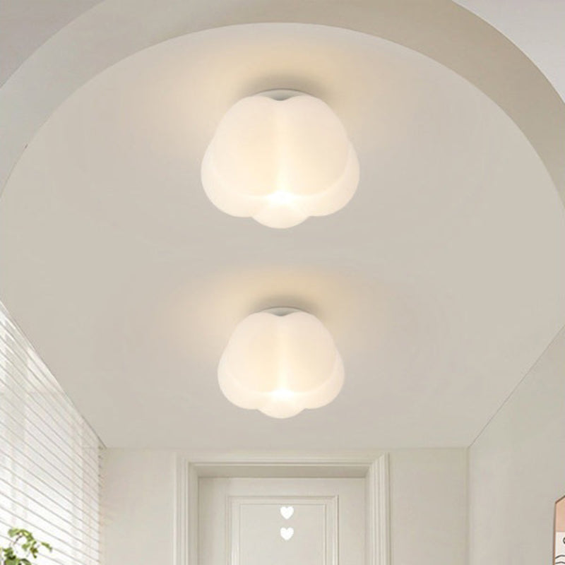 Nordic Pumpkin Shape Flush Mount Ceiling Light - Stylish Iron Design 7