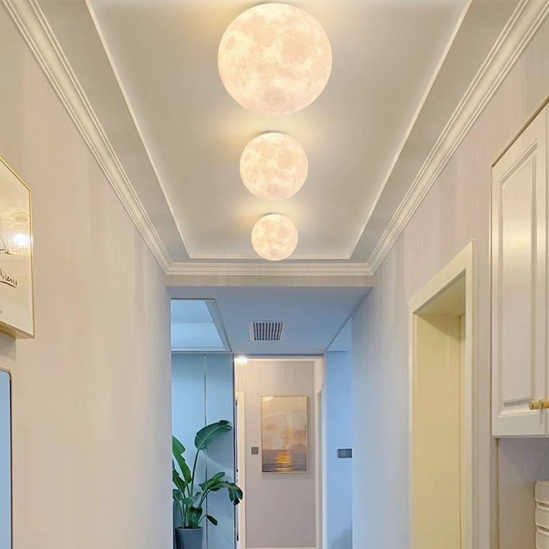 Nordic Semi-Flush Ceiling Light - Modern Design & Dimmable Functionality 1