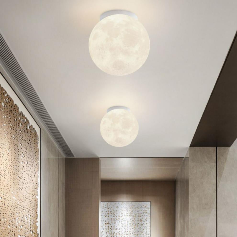 Nordic Semi-Flush Ceiling Light - Modern Design & Dimmable Functionality 2