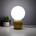 Nordic Solid Wood Table Lamp - Modern Style for Bedroom & Living Room 5