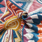 Nordic Sunburst Cotton Blanket - Soft, Breathable All-Season Comfort 2