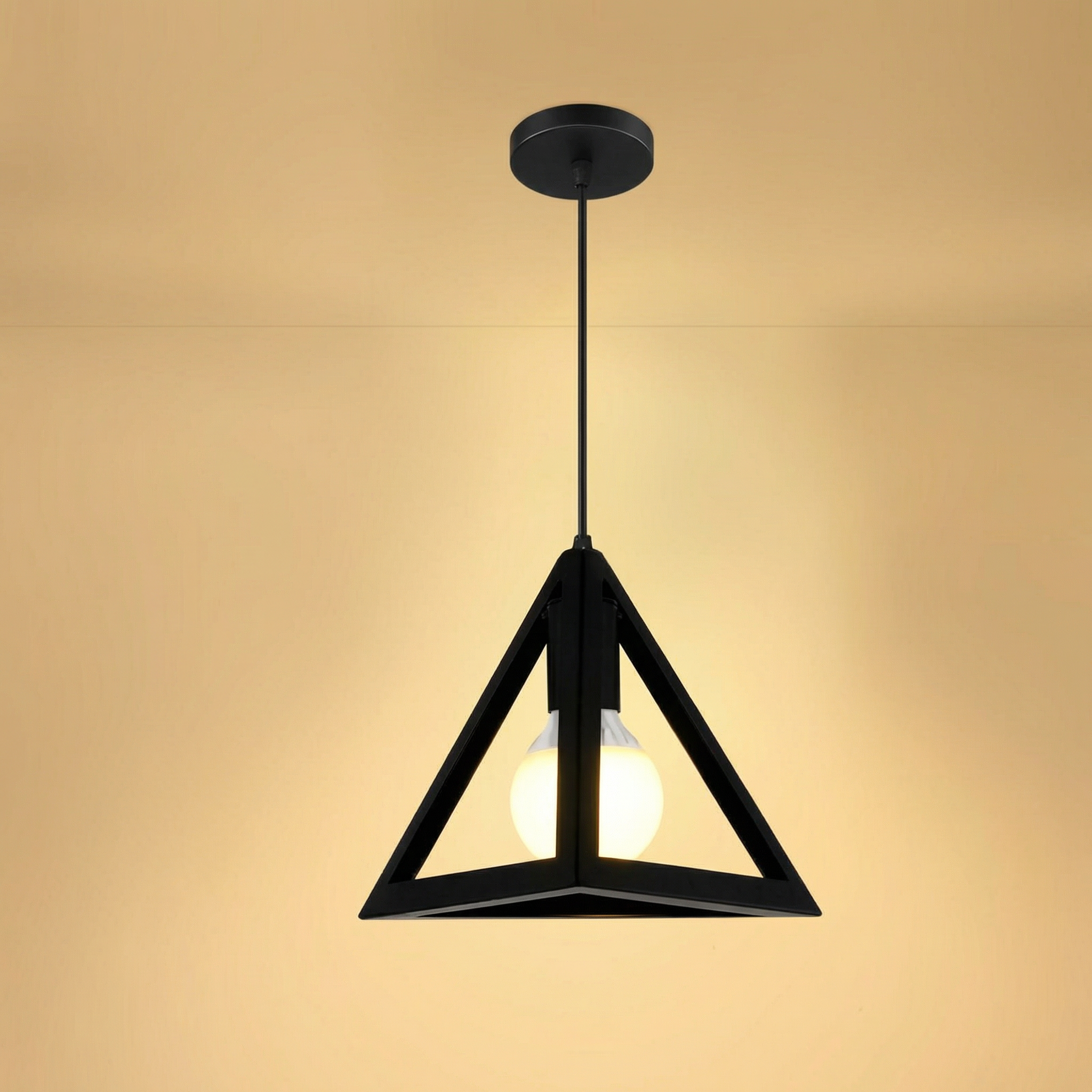 Nordic Triangle Pendant Light - Modern Kitchen Pendant Lighting Design 0
