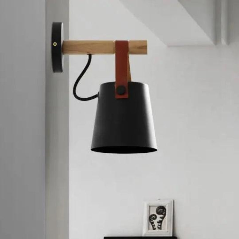 Nordic Wooden Wall Sconces - Elegant Design & Versatile Installation Options 4