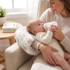 Nursing Pillow with Curved Shape and Side Feeding Design for Multi Functional Use 2