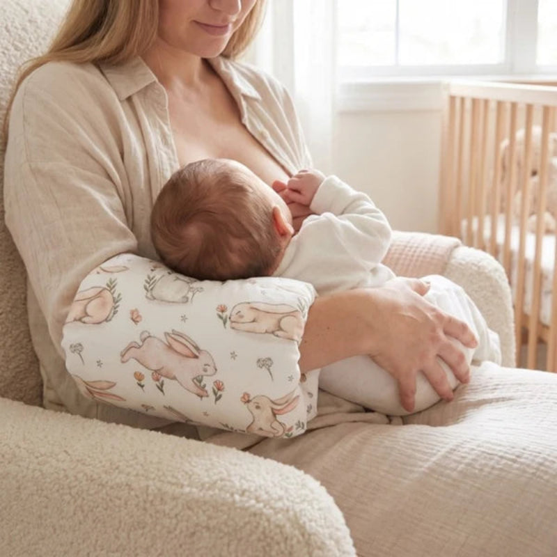 Nursing Pillow with Curved Shape and Side Feeding Design for Multi Functional Use 6