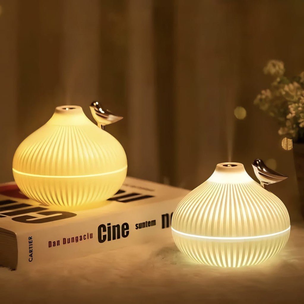 Onion Portable Humidifier for Bedroom - Compact Design with LED Light 3
