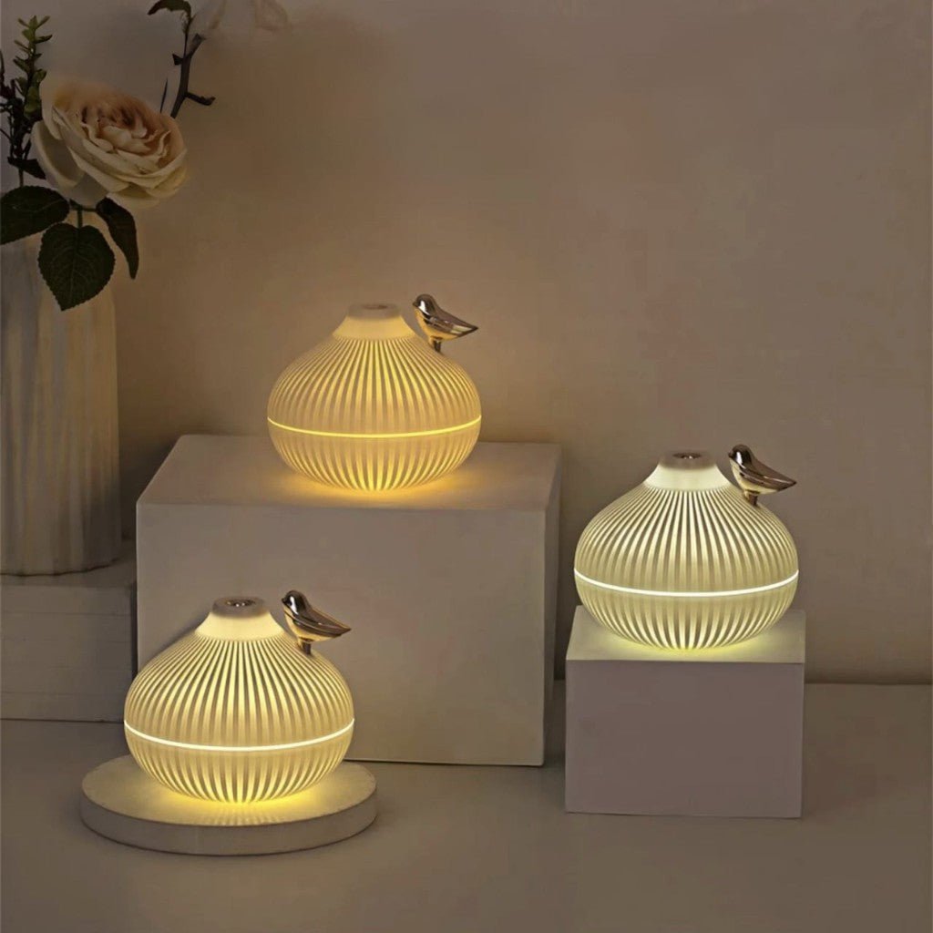 Onion Portable Humidifier for Bedroom - Compact Design with LED Light 7