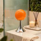 Orbis Glass Table Lamp - Dimmable LED, Modern Nordic Design for Living Room 2