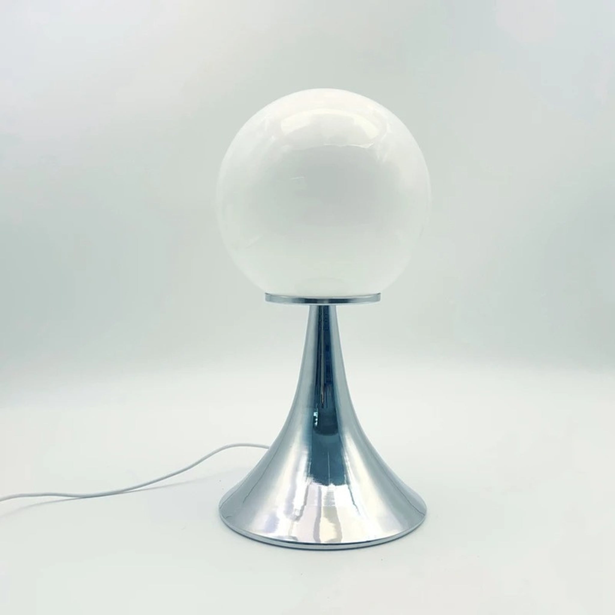 Orbis Glass Table Lamp - Dimmable LED, Modern Nordic Design for Living Room 7