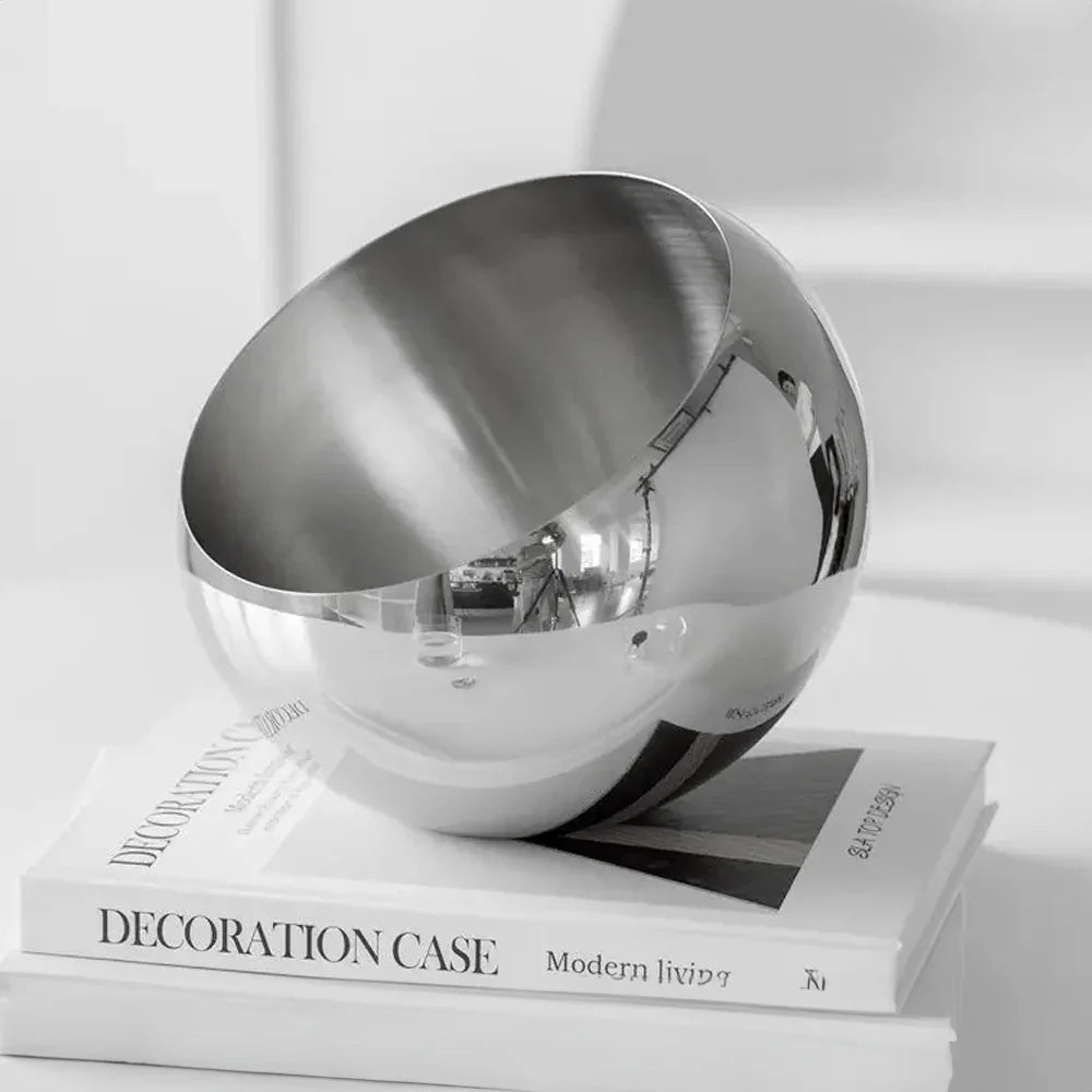 Orion Modern Stainless Steel Fruit Bowl - Eco-Friendly & Stylish Design 6