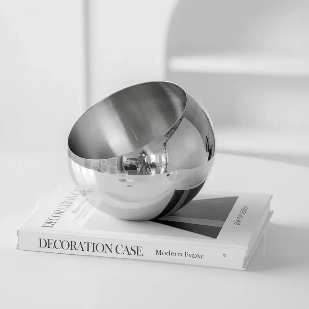 Orion Modern Stainless Steel Fruit Bowl - Eco-Friendly & Stylish Design 8