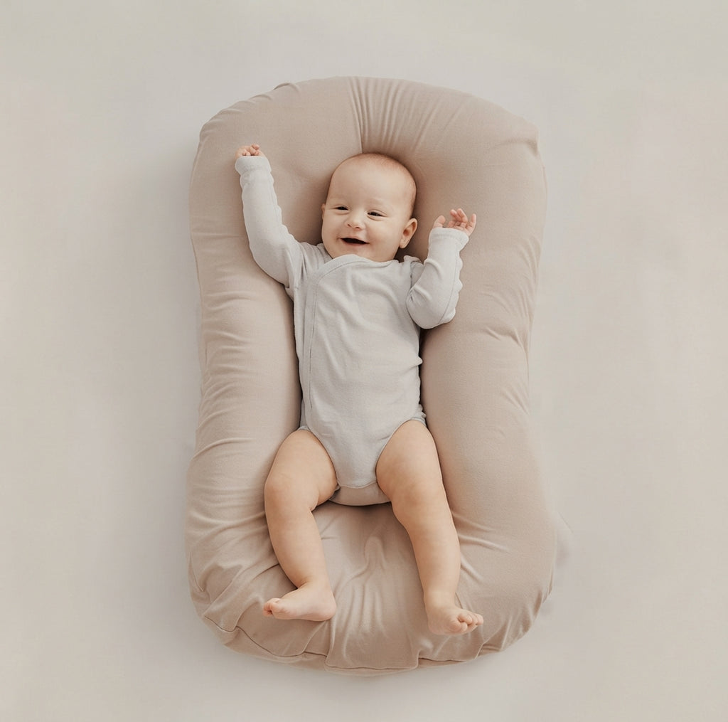 Orthopedic Baby Pillow Cotton Blend Ergonomic Breathable Lightweight