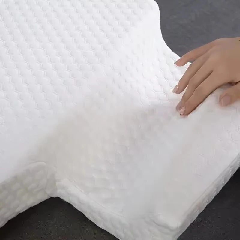 Orthopedic Couple Pillow - L-Shaped Arm Tunnel for Ultimate Comfort 5