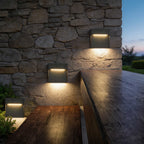 Outdoor LED Step Light - Waterproof 3W for Garden & Stair Safety 0