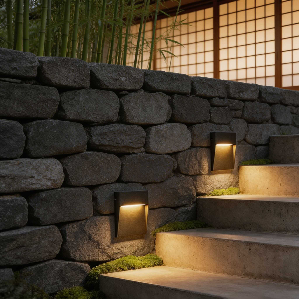 Outdoor LED Step Light - Waterproof 3W for Garden & Stair Safety 1