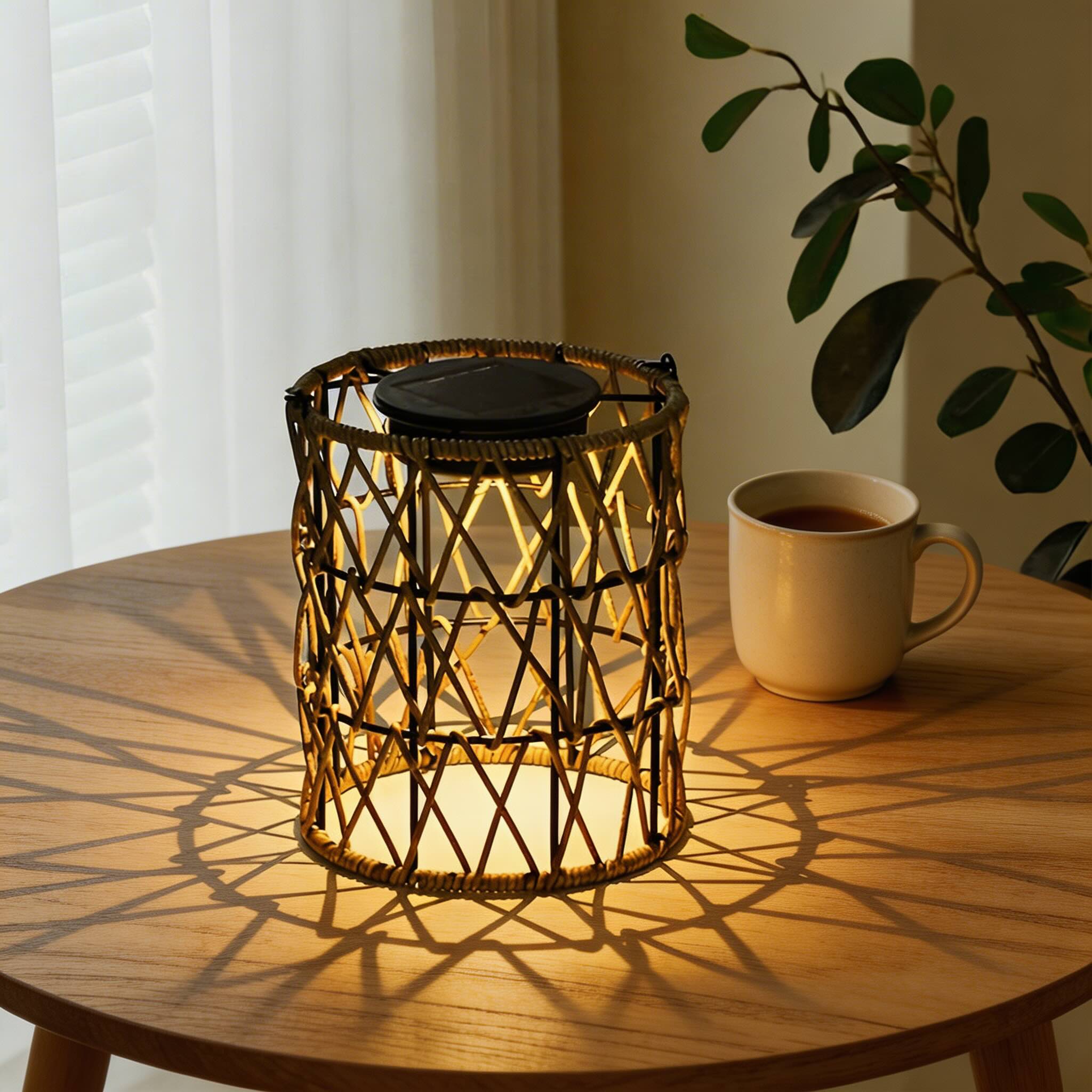 Outdoor Solar Lanterns - Stylish Waterproof LED Garden Lights 7