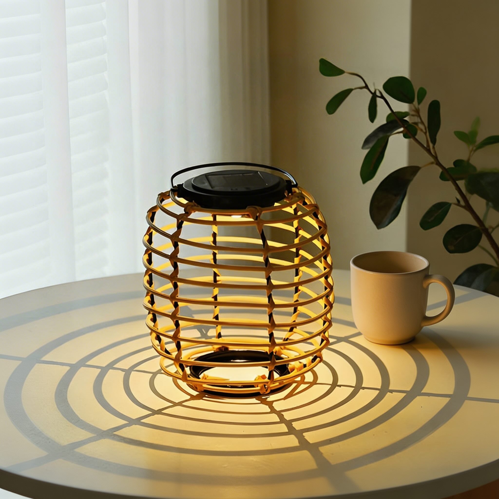 Outdoor Solar Lanterns - Stylish Waterproof LED Garden Lights 8