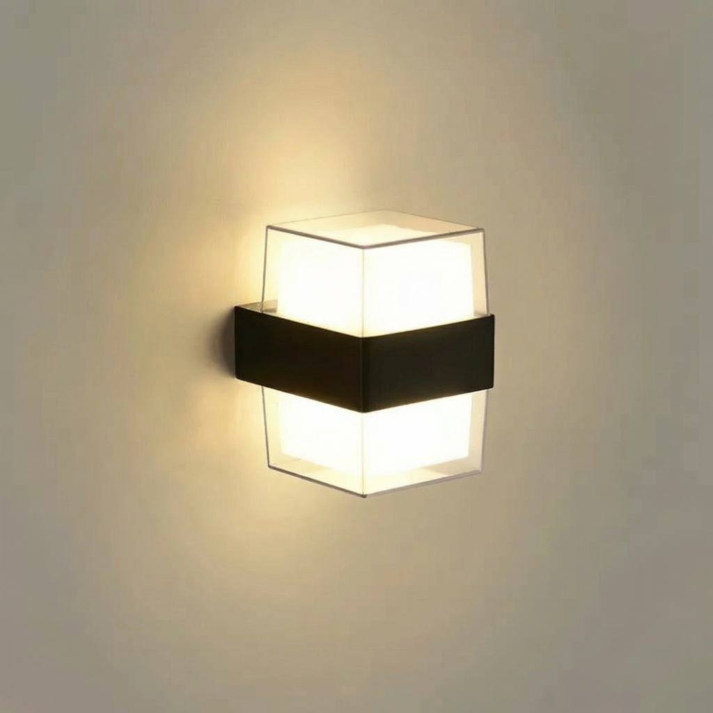 Outdoor Wall Lamp - Waterproof Dual-Head Design for Modern Illumination 0