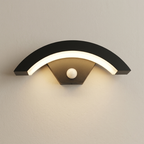 Outdoor Wall Lamp LED Motion Sensor Aluminum IP65 Waterproof 20W 36W Black 00