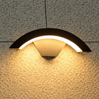 Outdoor Wall Lamp LED Motion Sensor Aluminum IP65 Waterproof 20W 36W Black 02