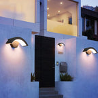 Outdoor Wall Lamp LED Motion Sensor Aluminum IP65 Waterproof 20W 36W Black 05