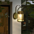 Outdoor Wall Lantern - Solar-Powered LED for Classic Illumination 2