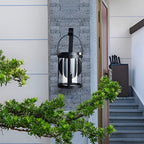 Outdoor Wall Lantern - Solar-Powered LED for Classic Illumination 4