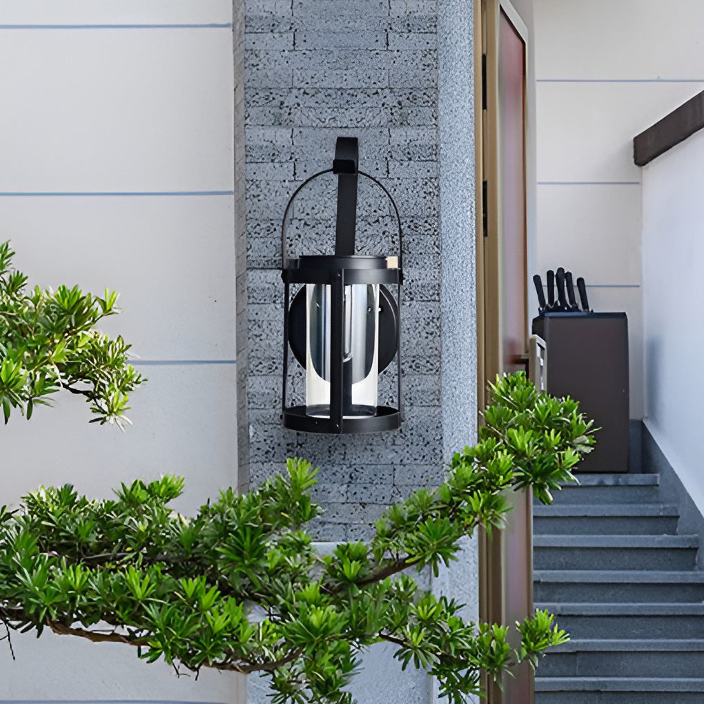 Outdoor Wall Lantern - Solar-Powered LED for Classic Illumination 4