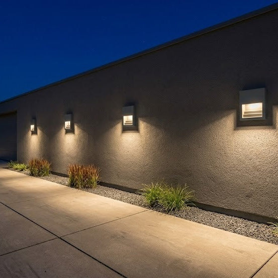 Outdoor Wall Light - IP65 Waterproof, Durable Aluminum Outdoor Sconce 2
