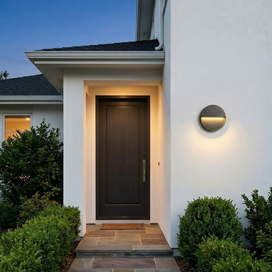 Outdoor Wall Light - IP65 Waterproof, Durable Aluminum Outdoor Sconce 8