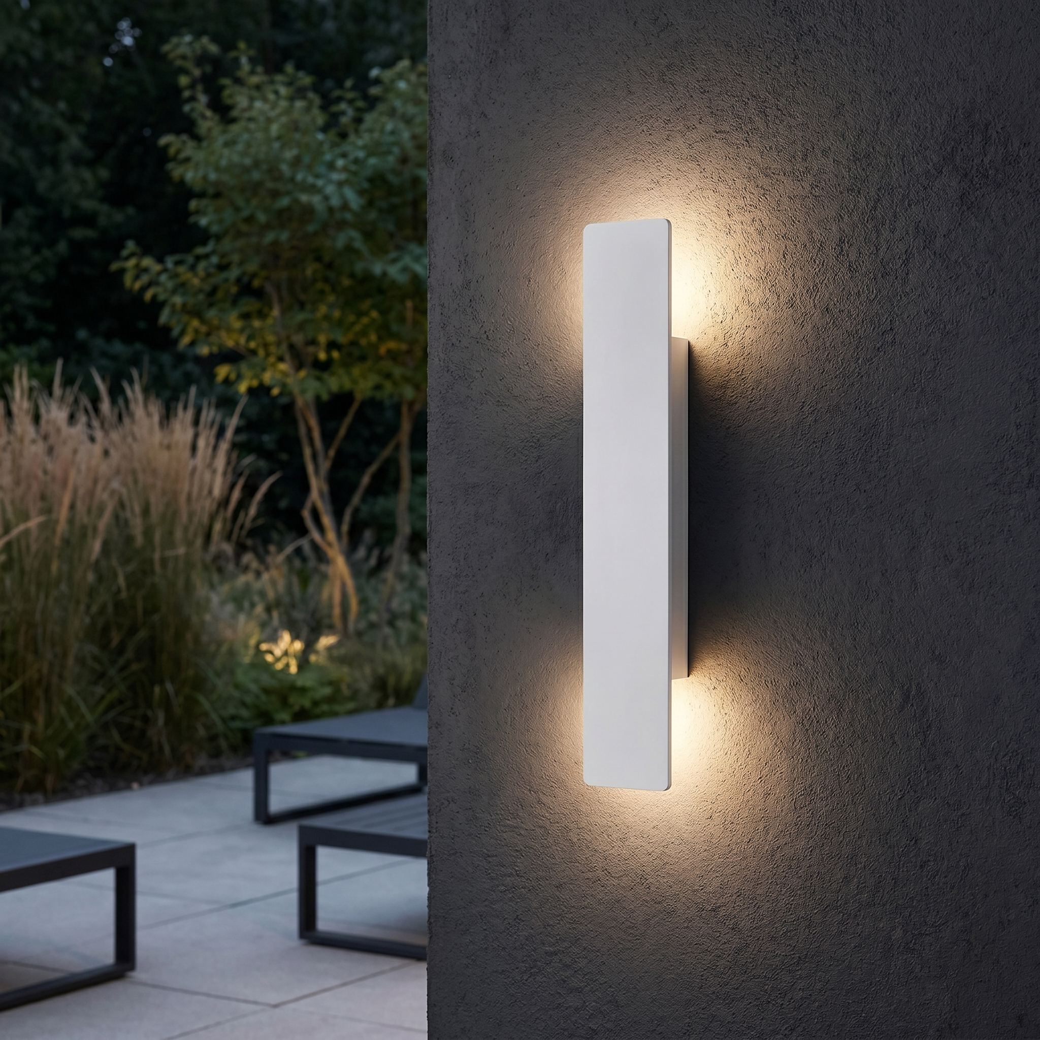 Outdoor Wall Light - IP65 Weatherproof Aluminium Sconce with Dual Beam 2