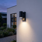 Outdoor Wall Light - Motion Sensor Security & Modern Cylindrical Design 2