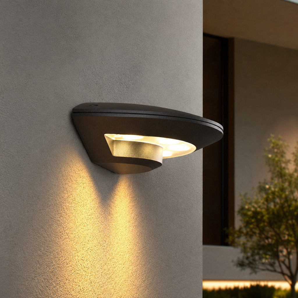 Outdoor Wall Light - Waterproof 3000K LED Exterior Sconce for Gardens 0