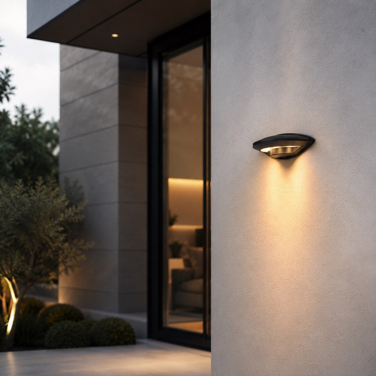 Outdoor Wall Light - Waterproof 3000K LED Exterior Sconce for Gardens 6
