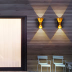 Outdoor Wall Light - Waterproof Up Down Sconce with 3000K Warm Glow 7