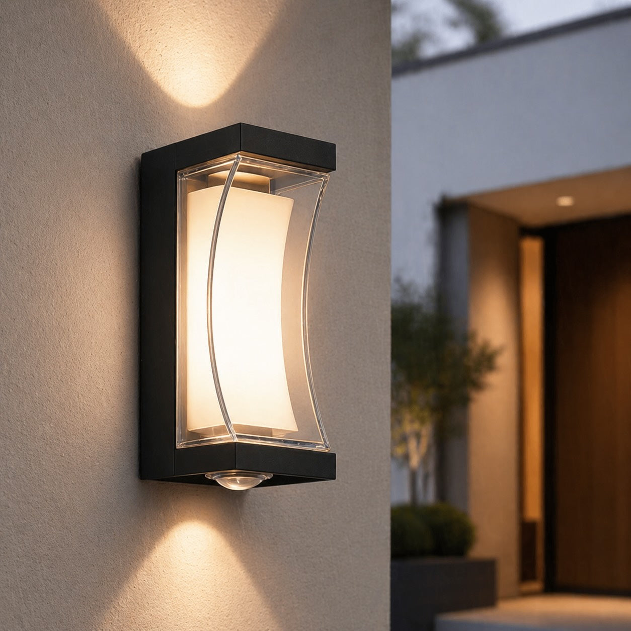 Outdoor Wall Light - Weatherproof Dual-Sided LED Sconce for Custom Ambiance 0