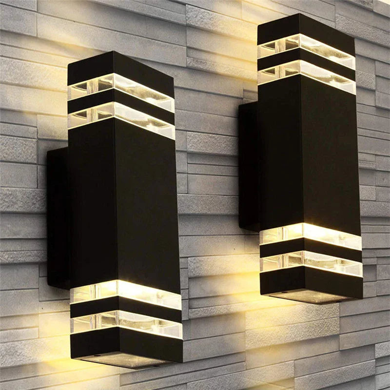 Outdoor Wall Light, IP65 Rated, Up & Down Lighting, Wall Mounted 1